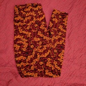 Floral Lularoe Leggings